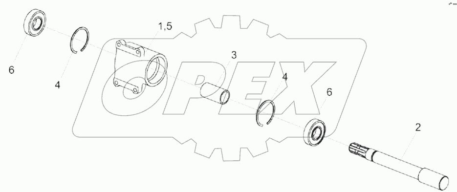  Контрпривод КЗР 1524000В