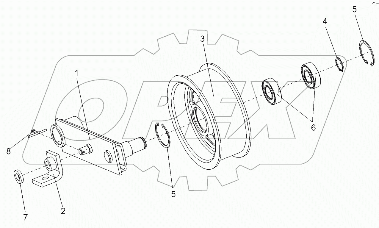  Устройство натяжное КЗР1512000