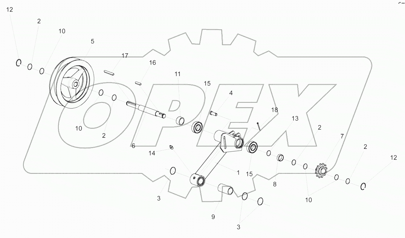  Рычаг КЗР 1504200