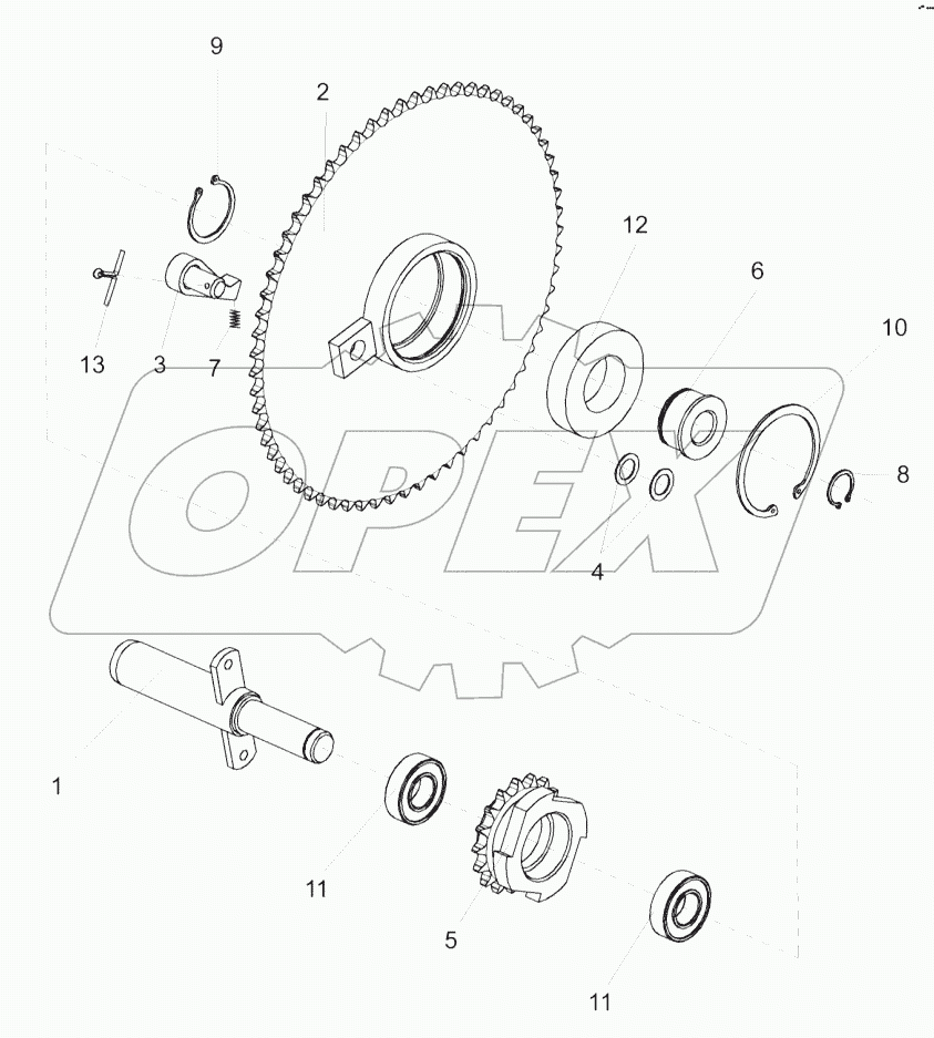  Муфта обгонная КЗР 1504100
