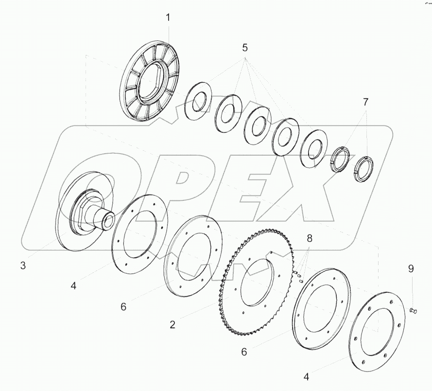  Муфта фрикционная КЗР 1503140