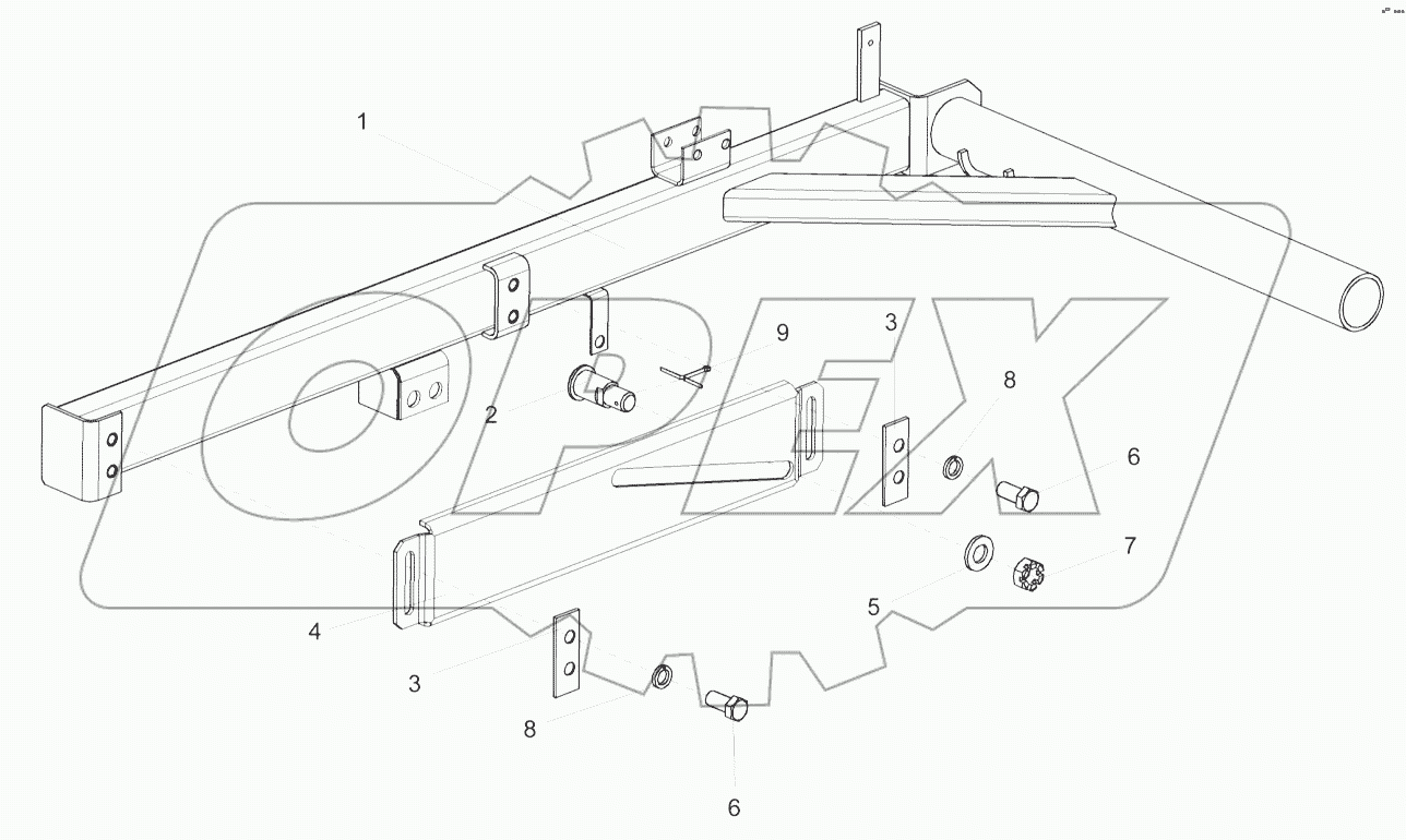  Поддержка правая КЗР 1509030