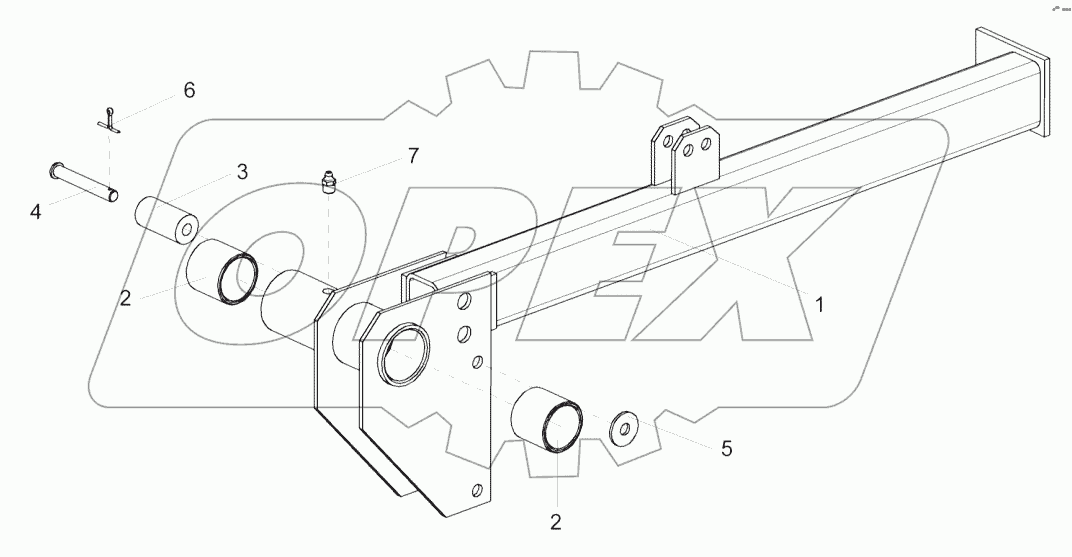  Направляющая КЗР 1573080