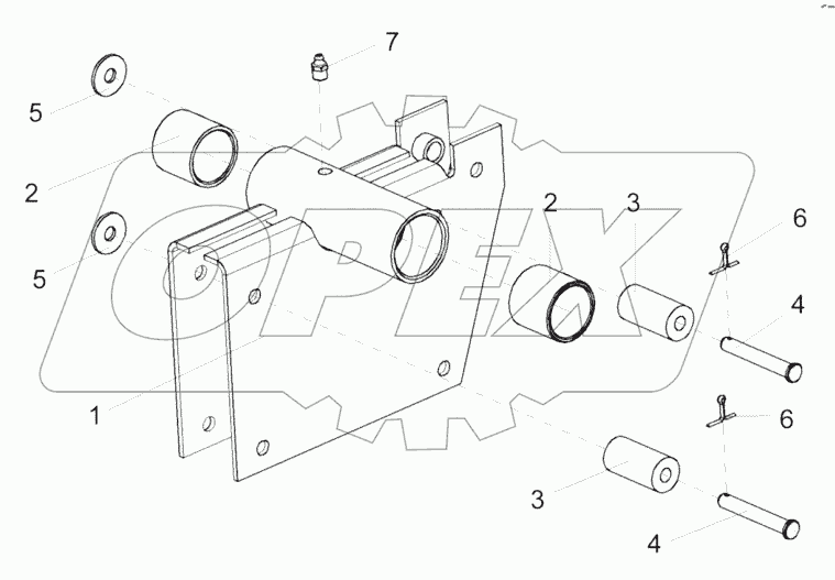  Направляющая КЗР 1573100