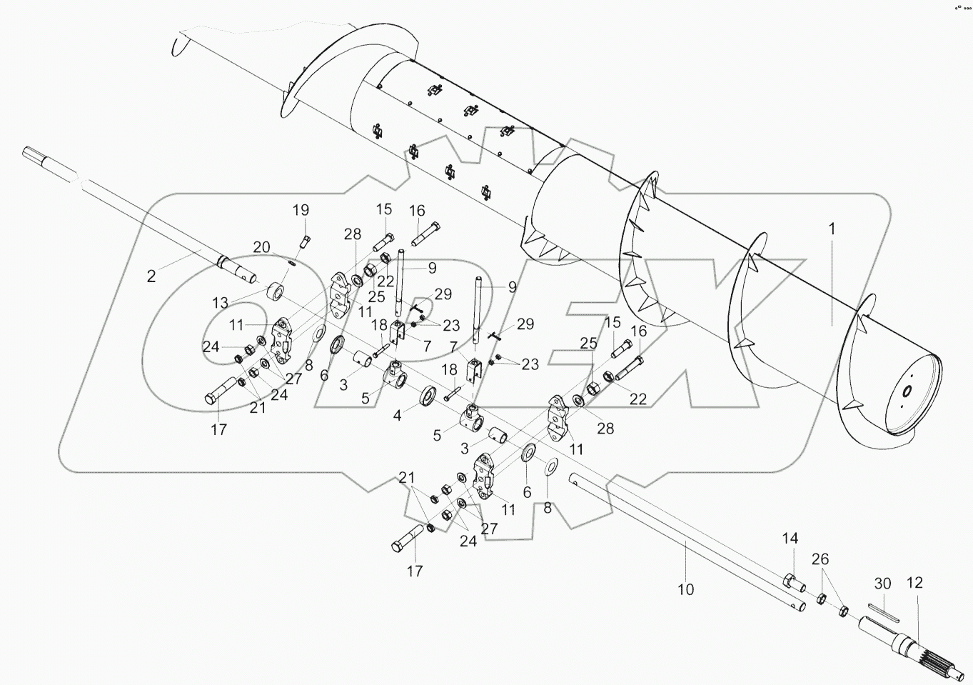  Шнек КЗК-12-1502000
