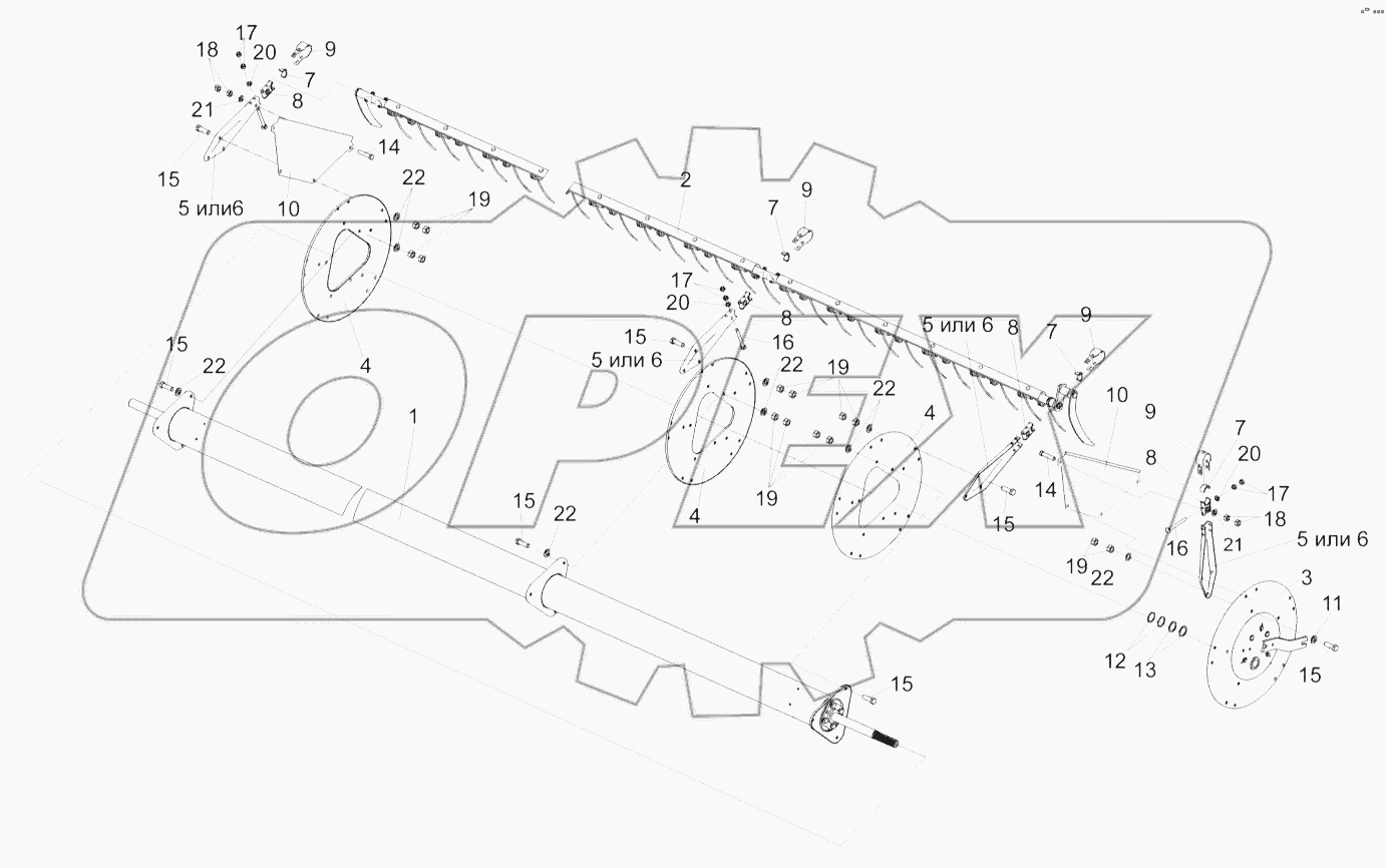  Мотовило КЗР 1573500-01