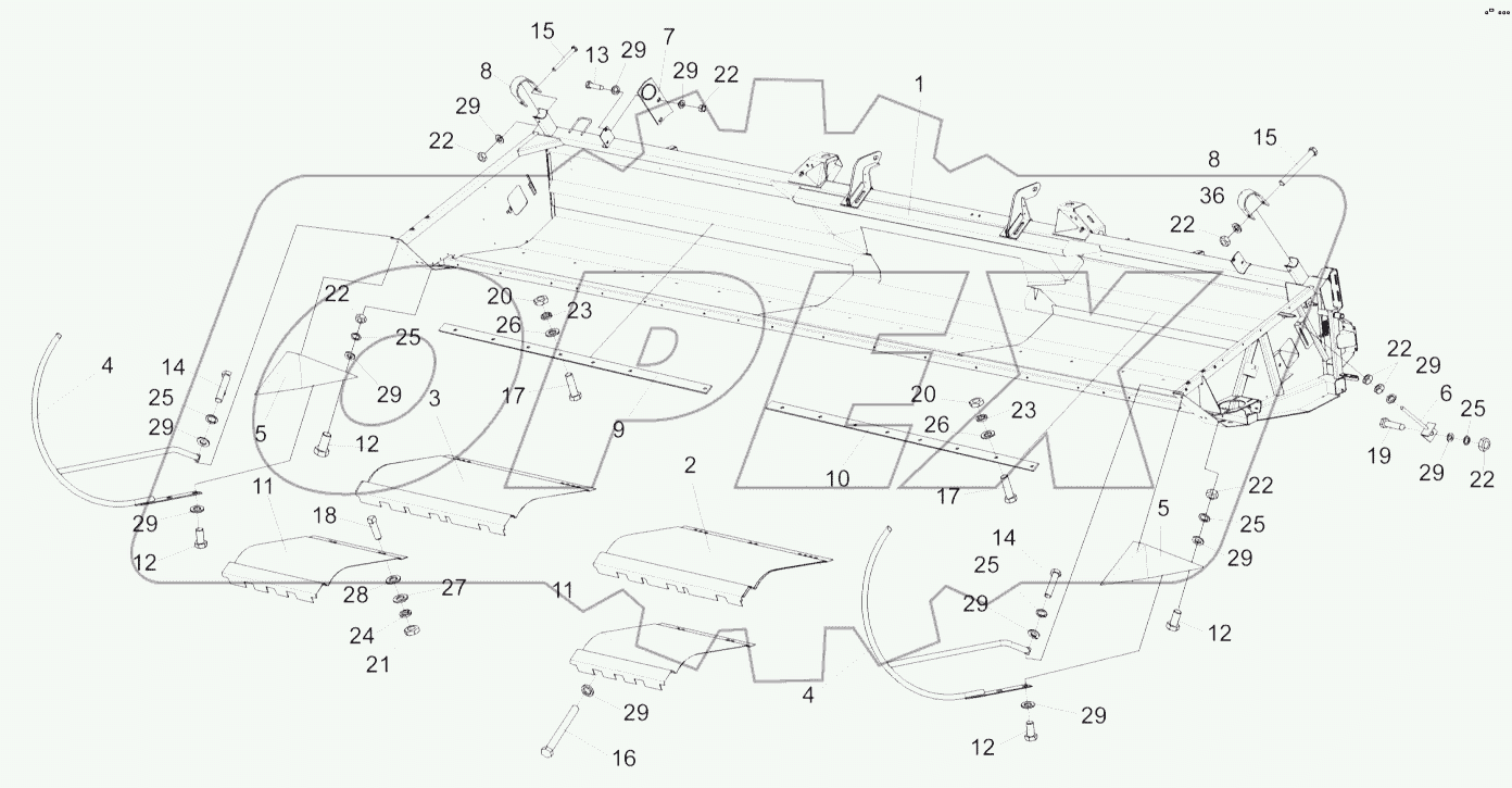  Установка делителей КЗР 1518100 и отбойников