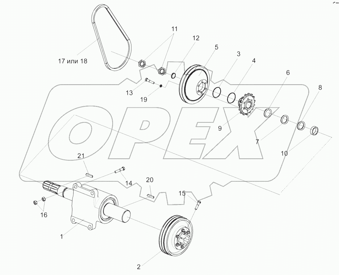  Установка контрпривода КЗР 1524000Б