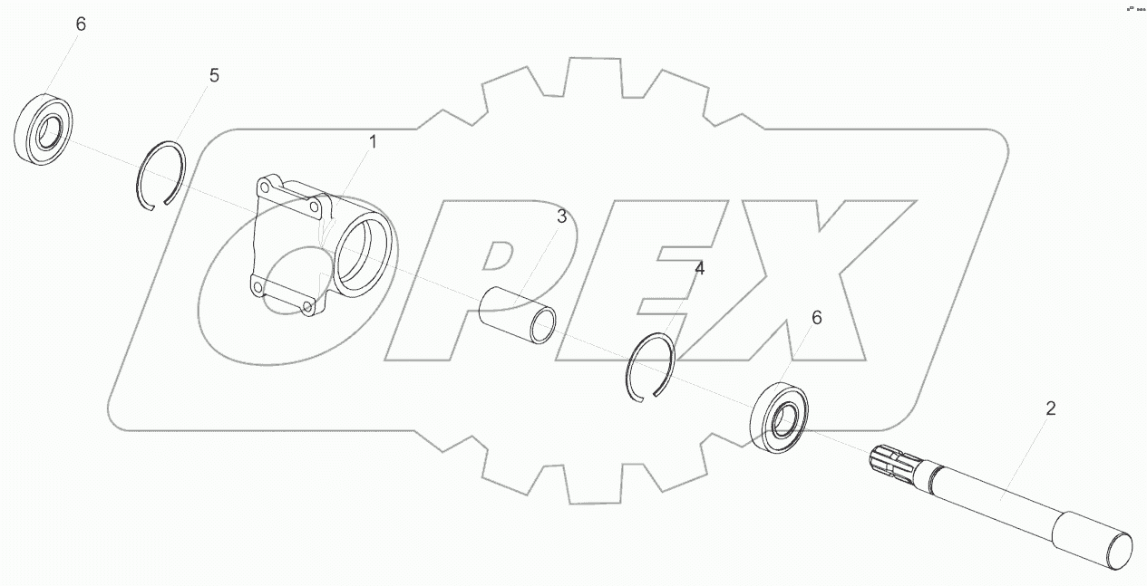  Контрпривод КЗР 1524000Б