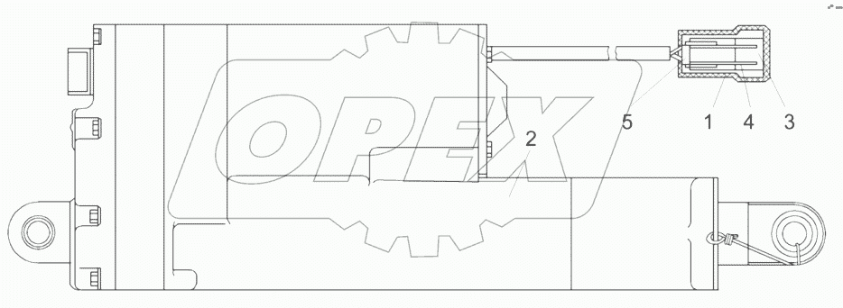  Электромеханизм КЗР 0700390-01
