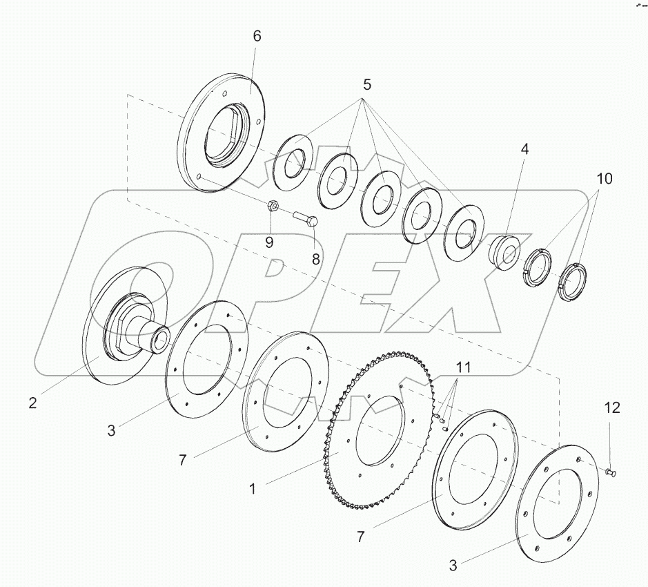  Муфта фрикционная КЗР 1503140