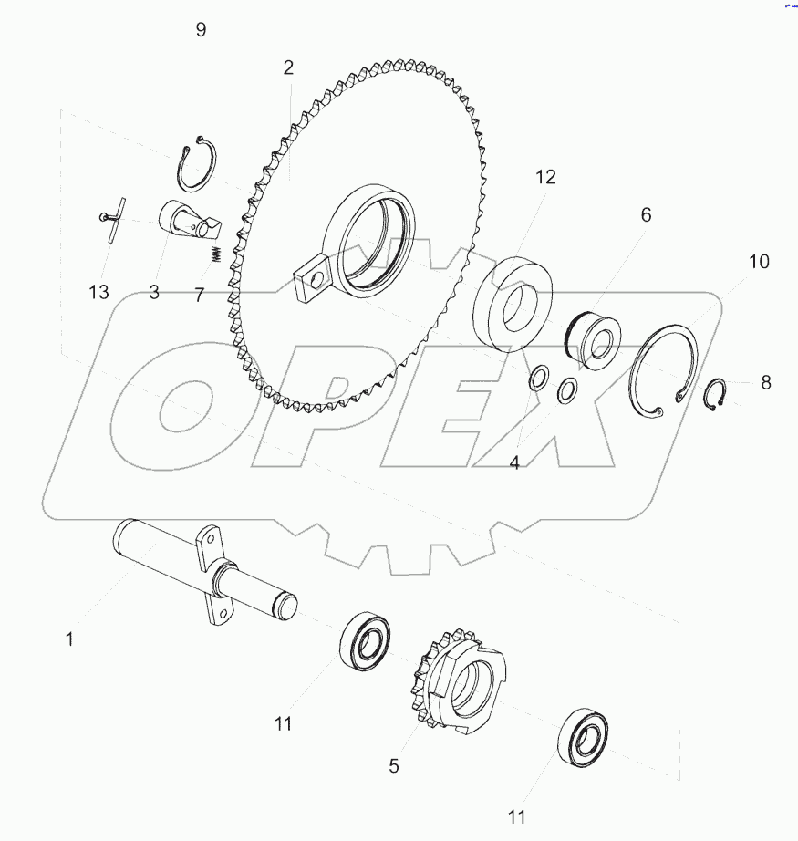 Муфта обгонная КЗР 1504100