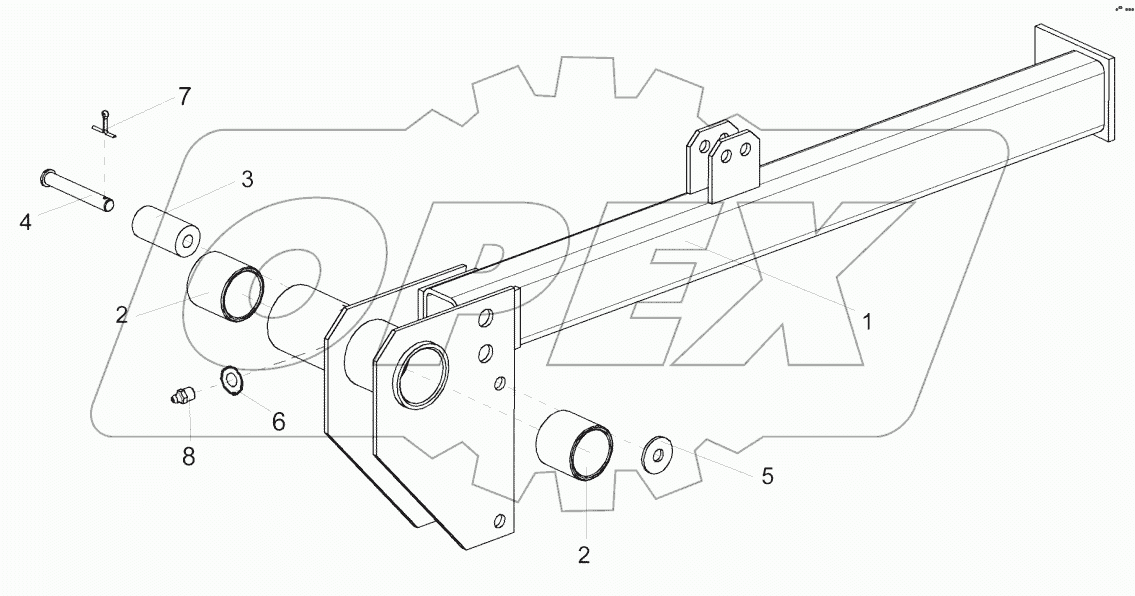  Направляющая КЗР 1573080