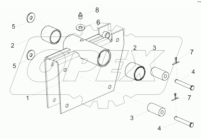  Направляющая КЗР 1573100