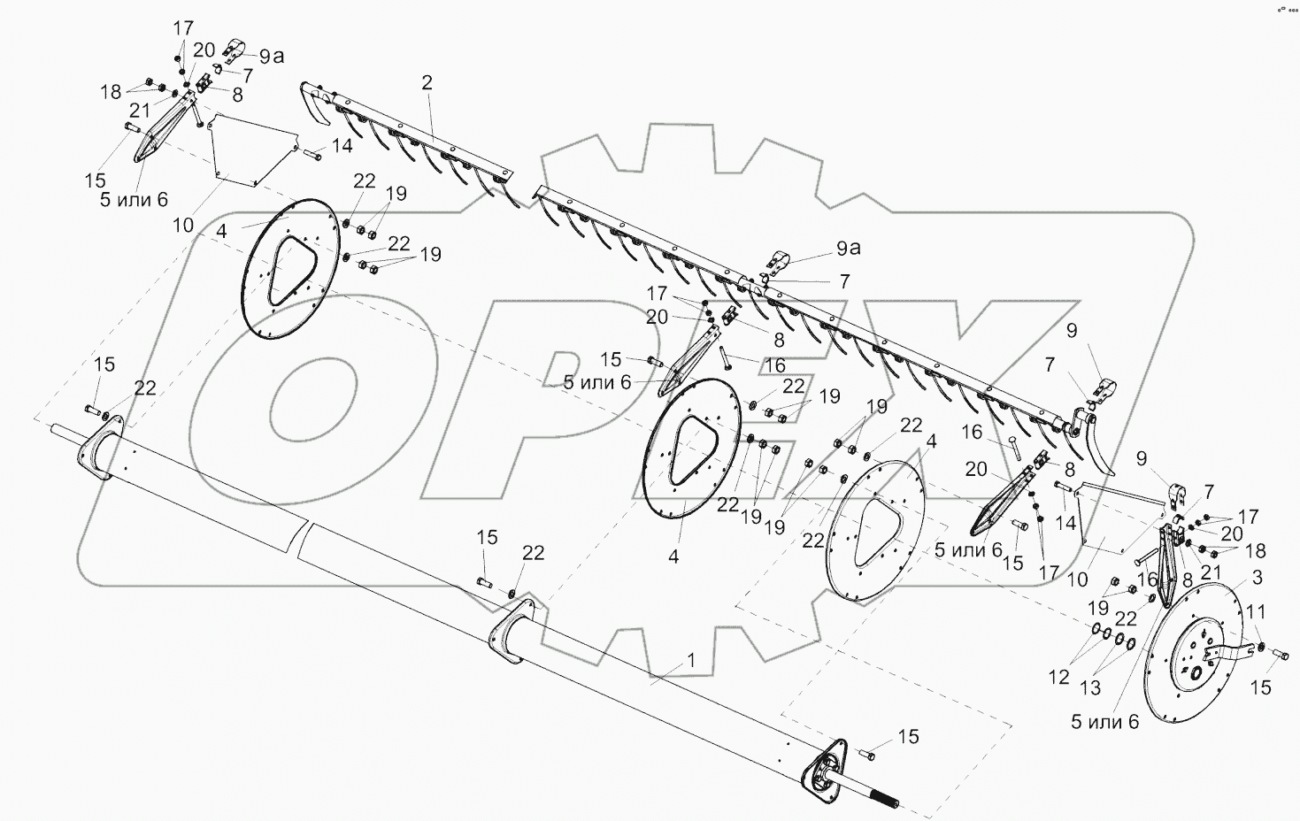 Мотовило КЗР 1573500