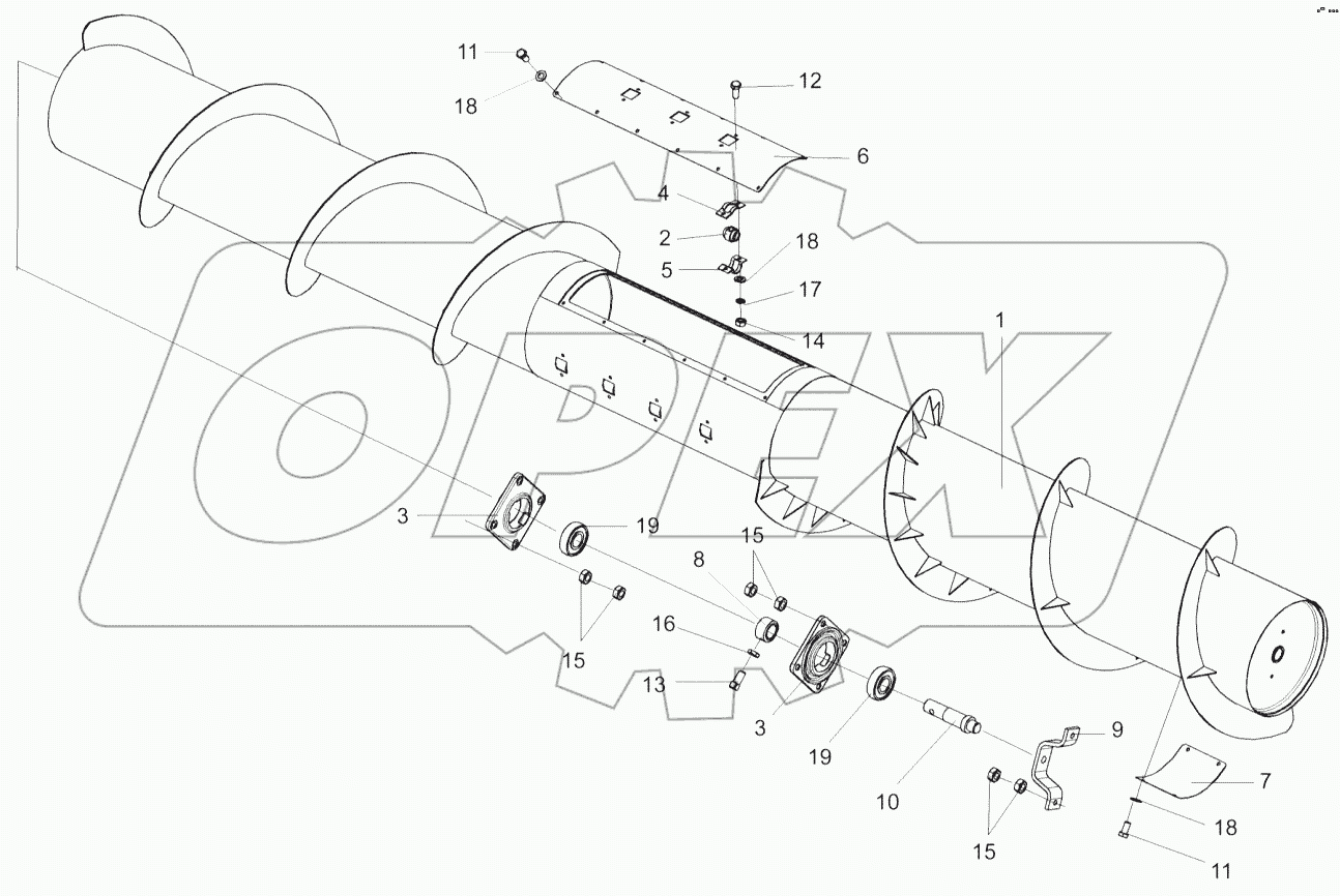  Шнек КЗР 1502140-21