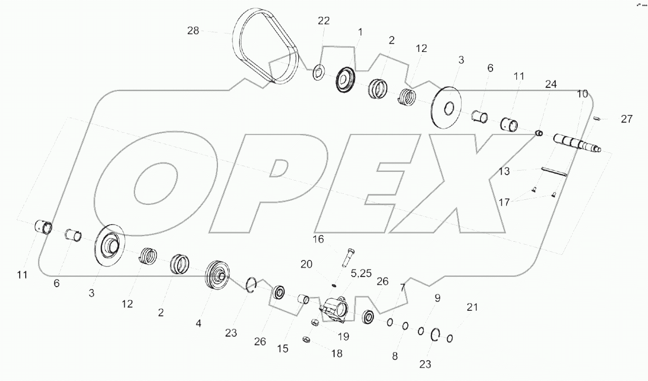  Установка вариатора КЗР 1514100А