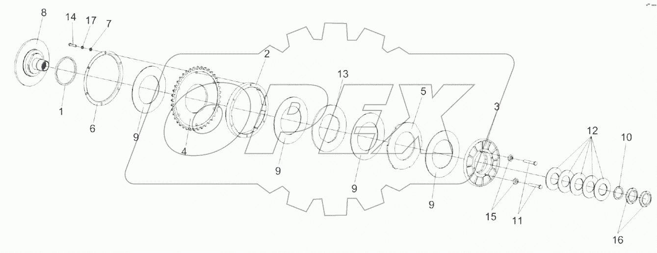  Муфта предохранительная КГС 0202100-02