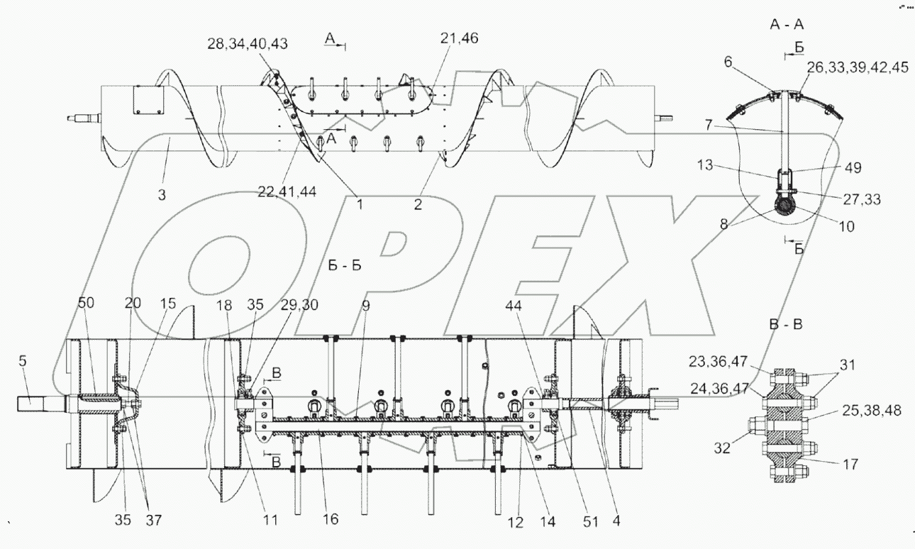 Шнек КЗК-12-1502000А-01