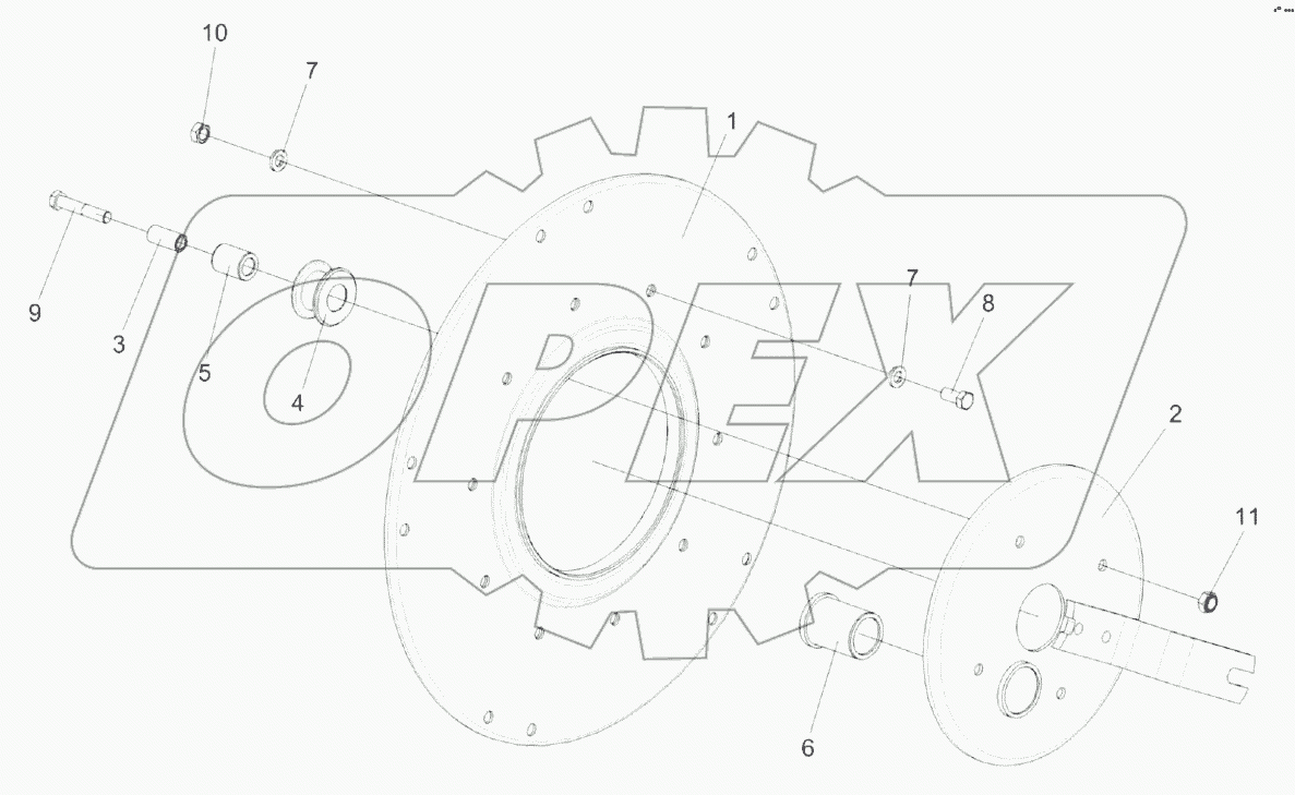  Эксцентрик КЗК-12-1573170