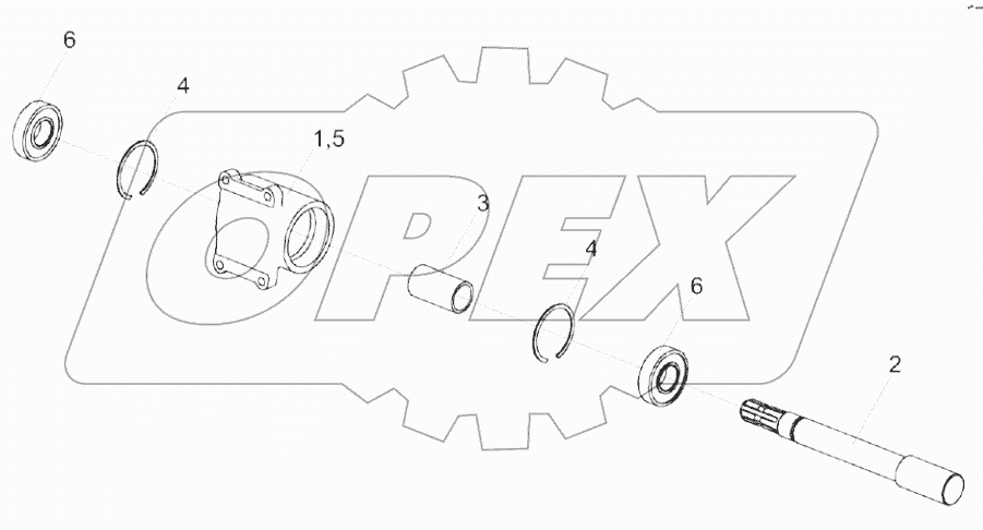  Контрпривод КЗР 1524000В