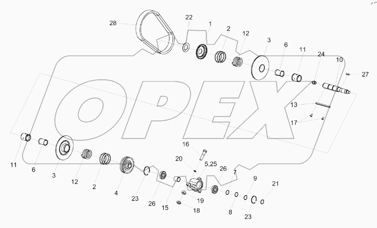  Установка вариатора КЗР 1514100А