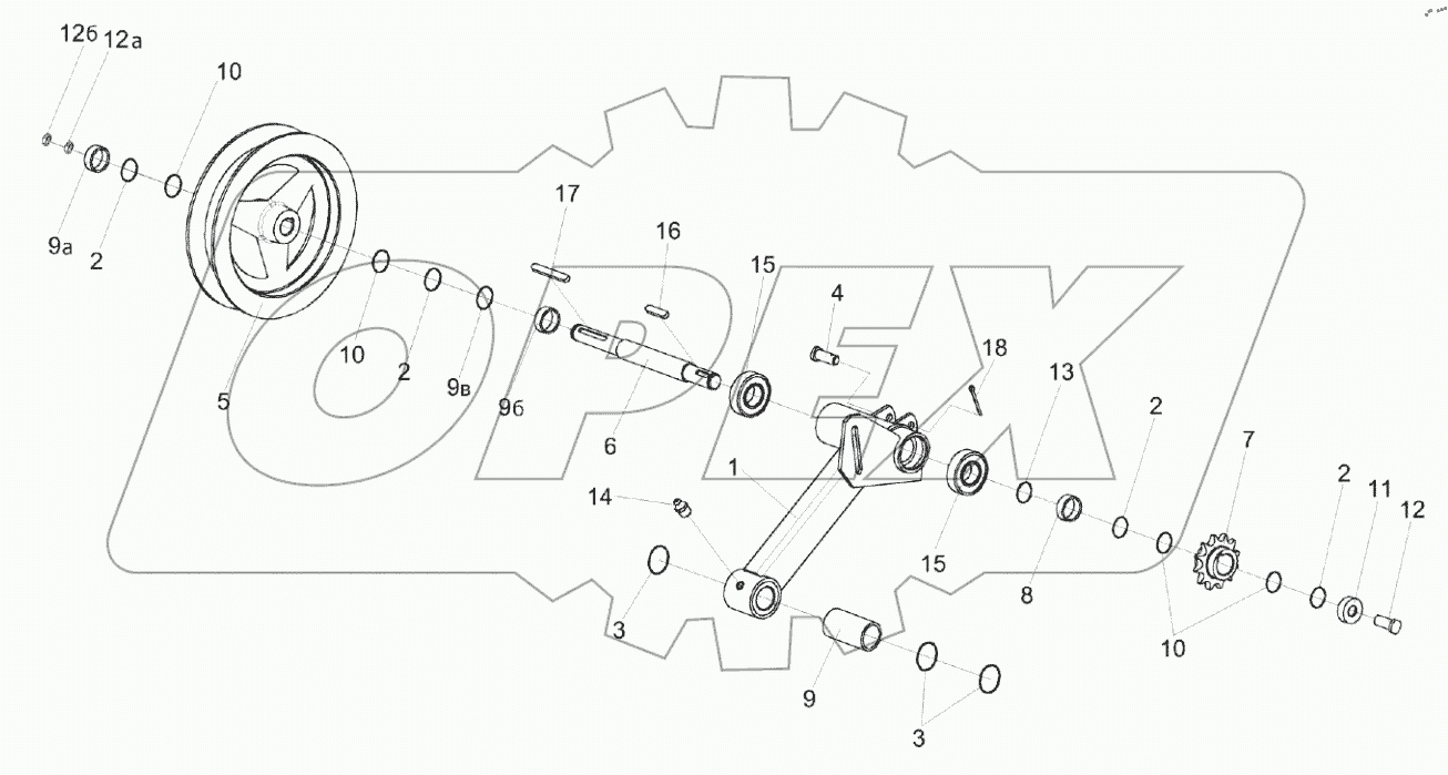  Установка рычага КЗР 1504200А-02