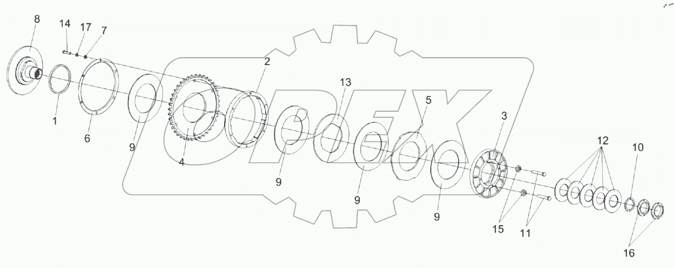  Муфта предохранительная КГС 0202100-02