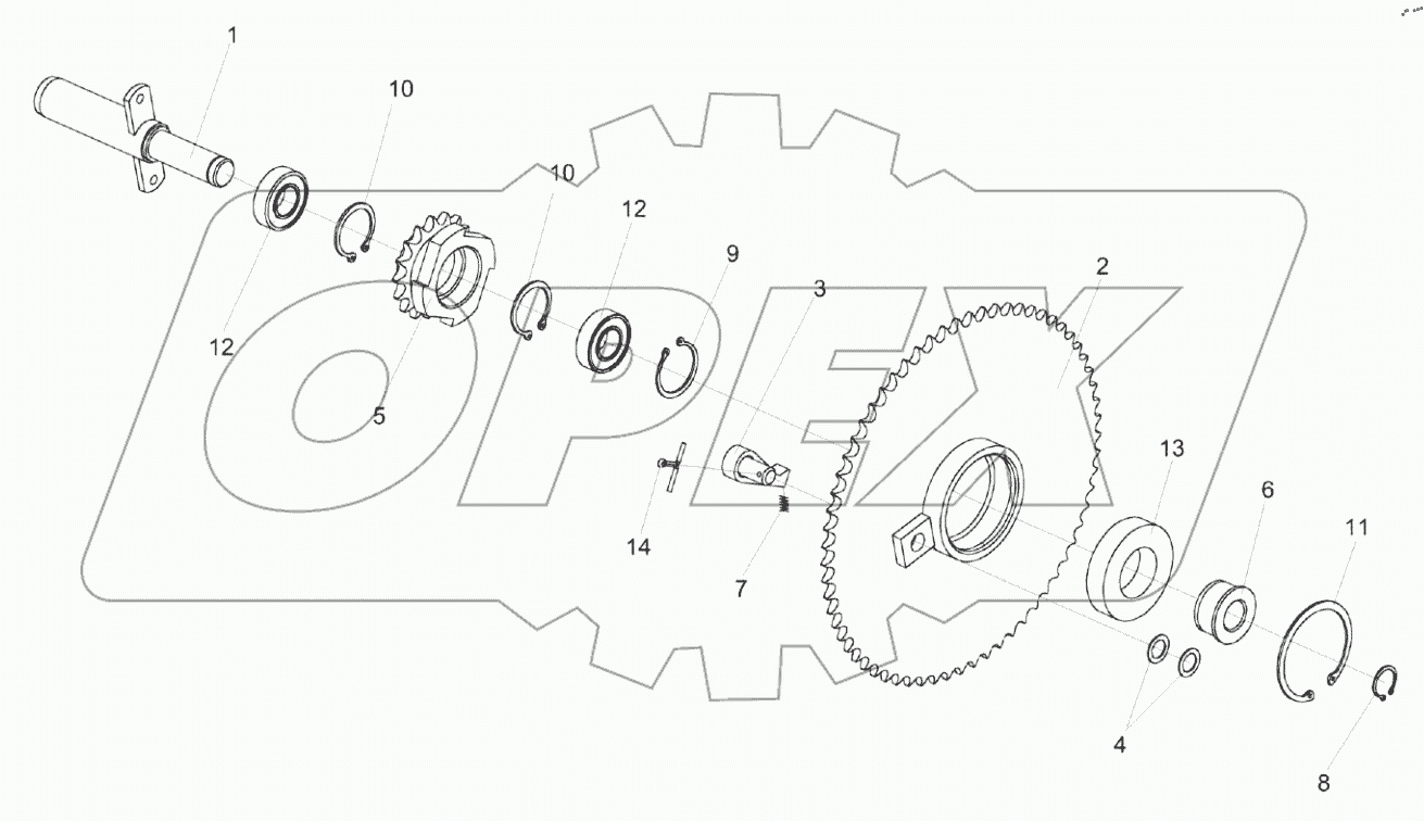  Муфта обгонная КЗР 1504100