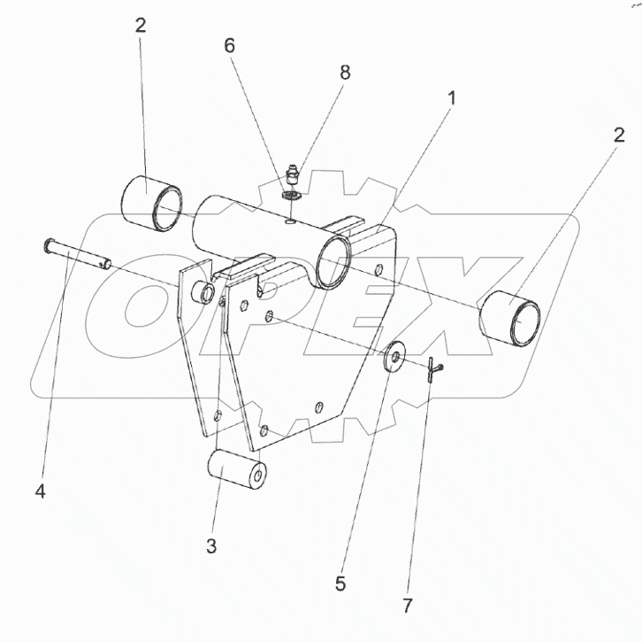  Направляющая КЗК-12-1573100-01