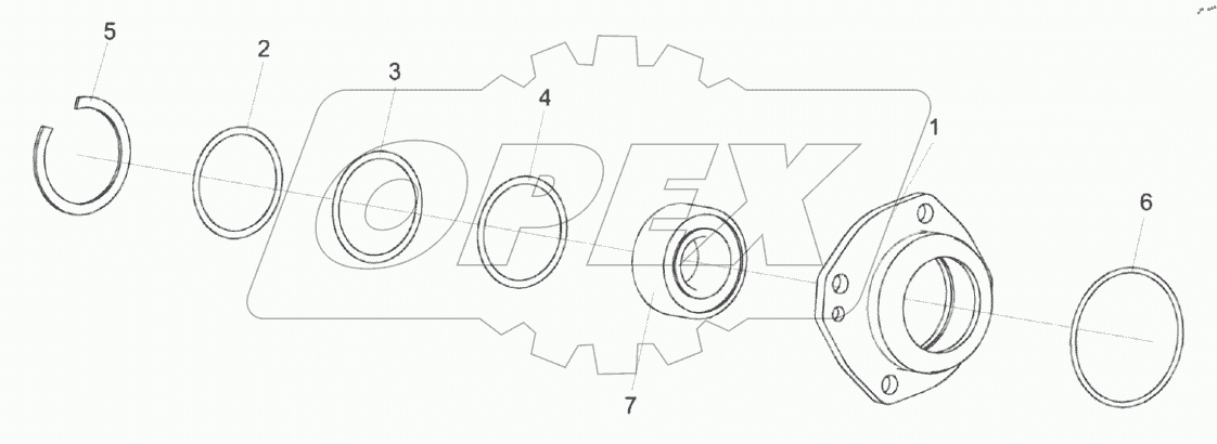  Стакан КЗР 1517010