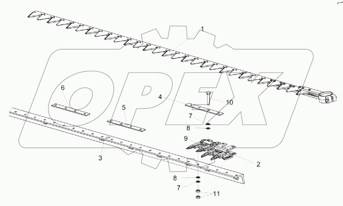  Аппарат режущий КЗР 1507000-21