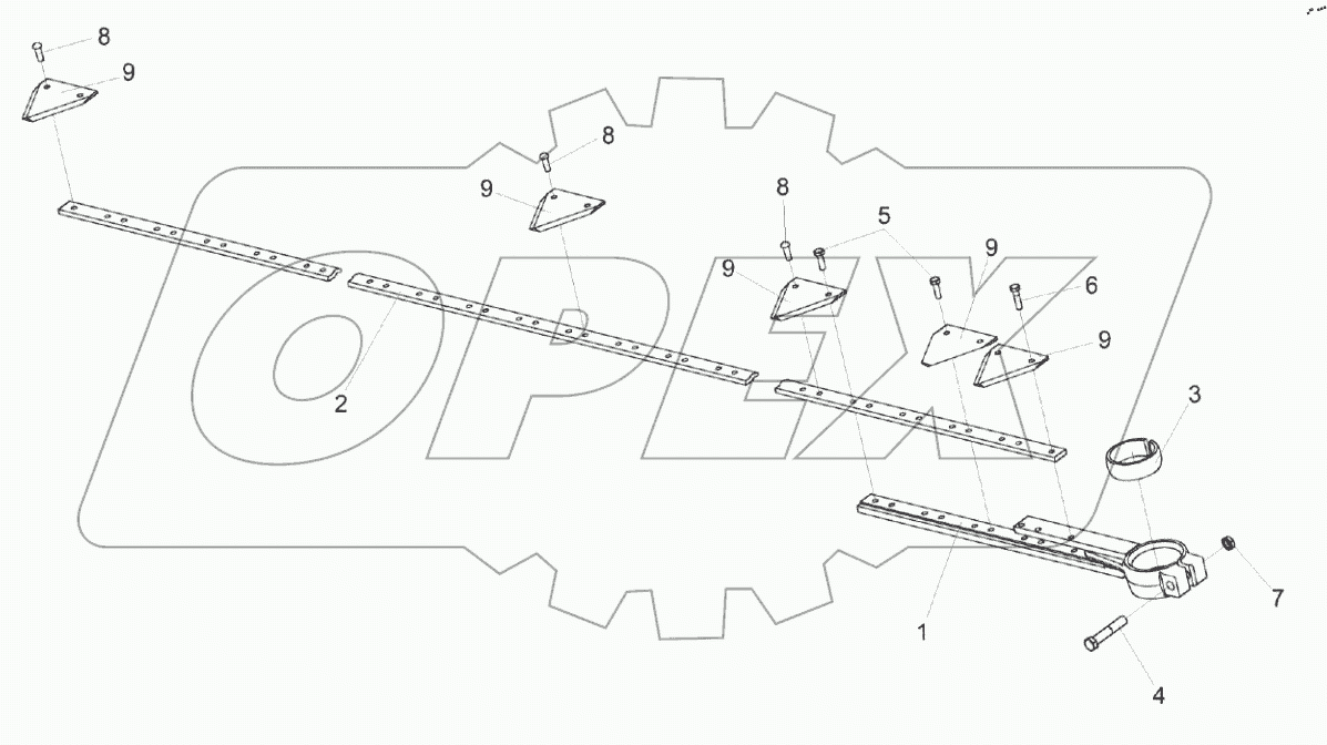 Нож КЗР 1507010-21