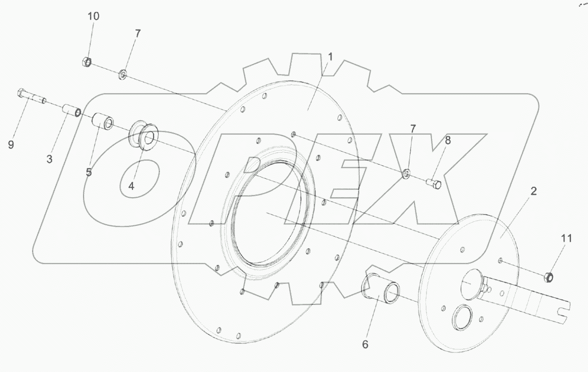  Эксцентрик КЗК-12-1573170