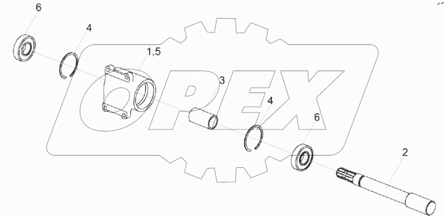  Контрпривод КЗР 1524000В