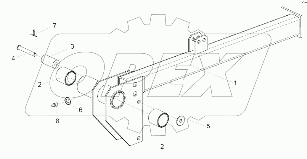  Направляющая КЗР 1573080-01