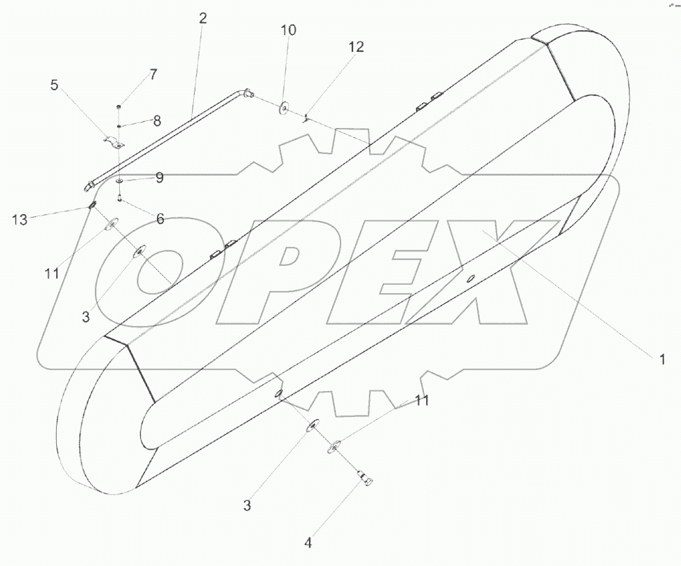  Ограждение КЗК-9-1525000