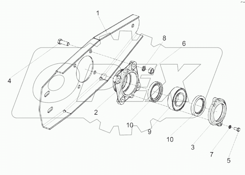  Опора КЗК-9-1-1502110