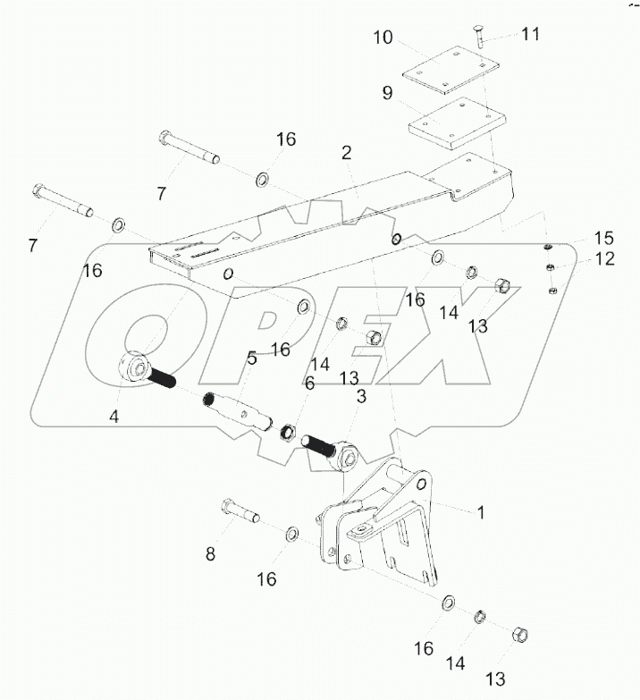  Ложемент КЗК-9-2-1595000А