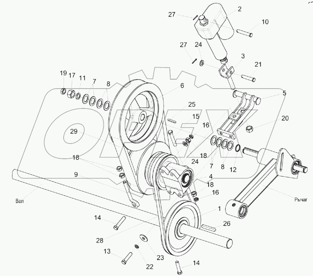  Привода вариатора