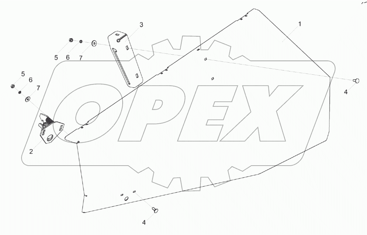  Ограждение КЗК-1492-1525010А