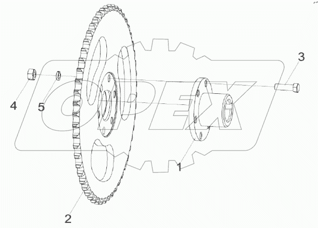  Звездочка КЗК-1420-1527290