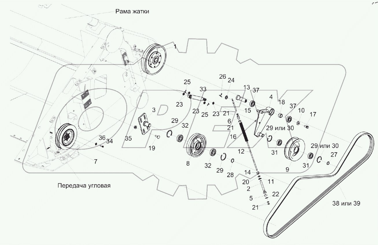 Установка приводов КЗК-1492-1504000А
