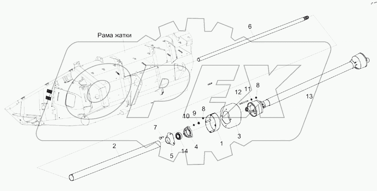  Установка приводов КЗК-1492-1504000А