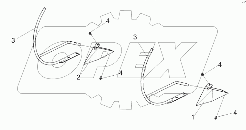  Установка делителей КЗК-1492-1518000
