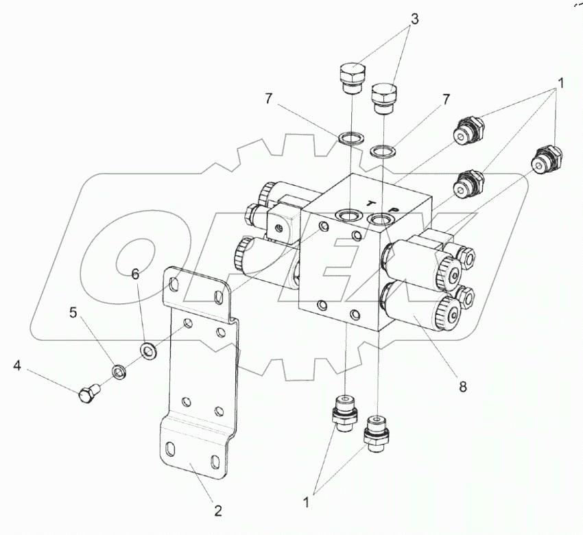  Гидроблок КЗК-1420-0689300