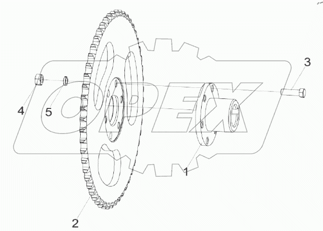  Звездочка КЗК-1420-1527290
