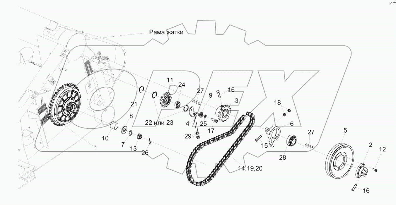  Установка приводов КЗК-1492-1504000А