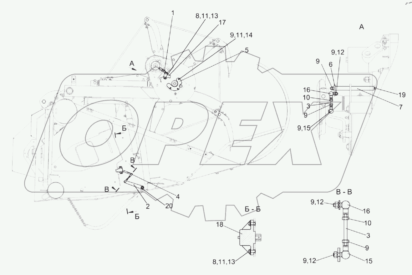  Установка датчиков КЗК-1492-1506000А