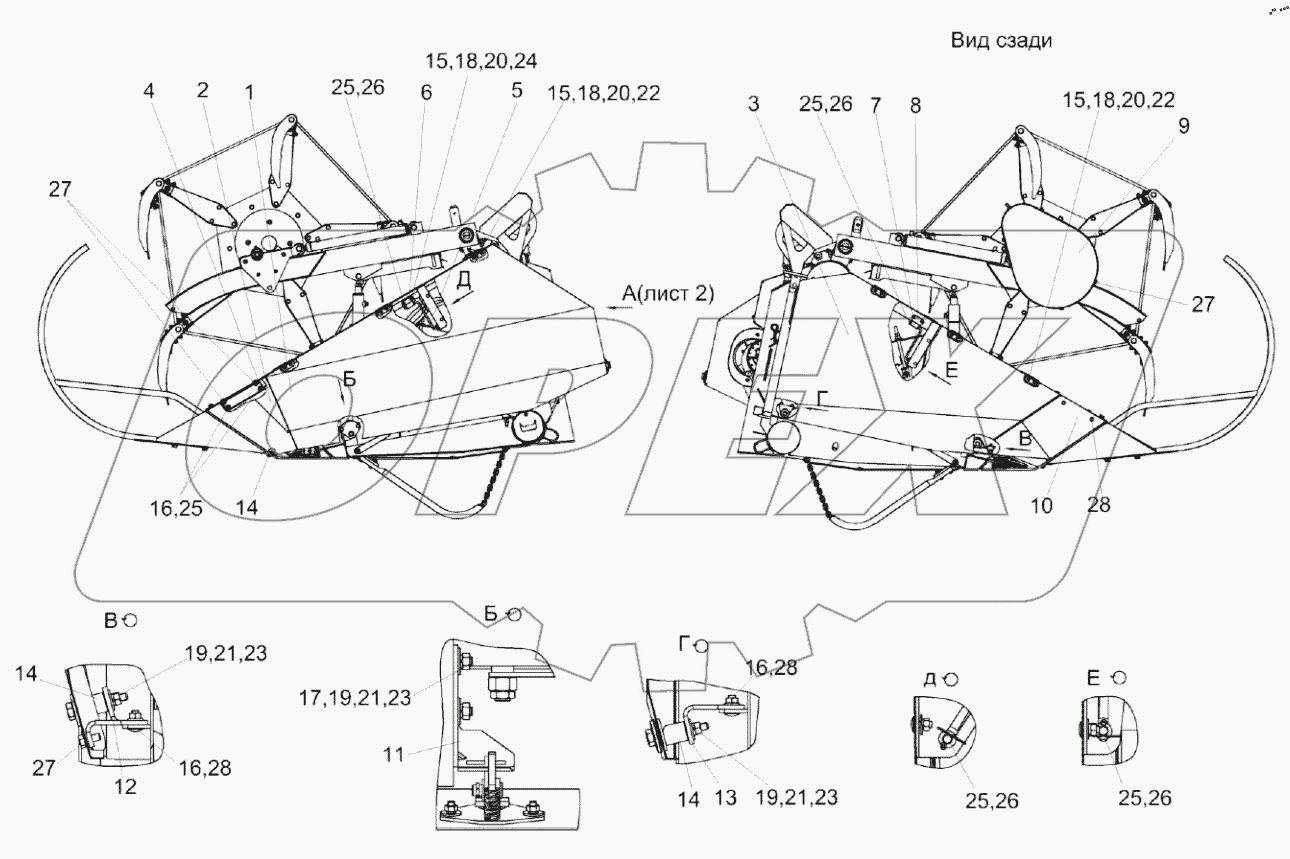  Установка ограждений КЗК-1492-1525000А